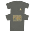 80s Camo Circle Pocket Tee - Light Green