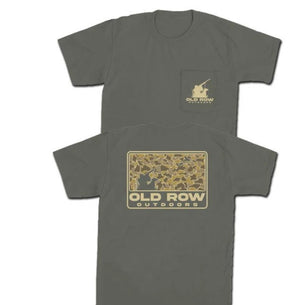 80s Camo Circle Pocket Tee