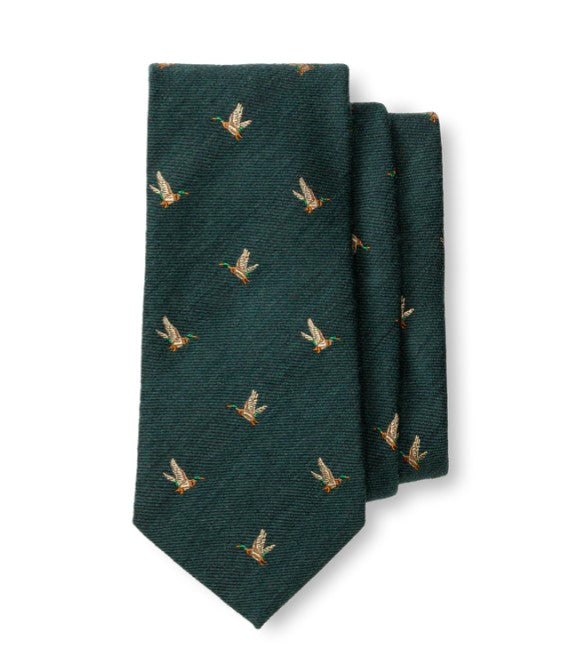 Wool/Silk Duck Tie