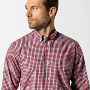 Coker Plaid Performance Poplin