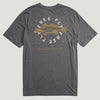 Camo Redfish Pocket Tee - Heather Black Sand