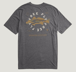 Camo Redfish Pocket Tee