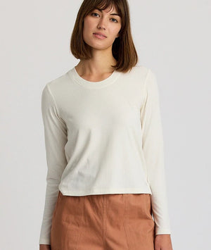 W- Ribbed Bamboo Long Sleeve