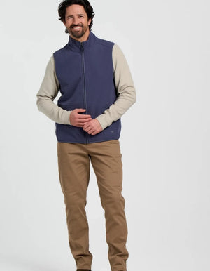 M- Gridback Fleece Vest