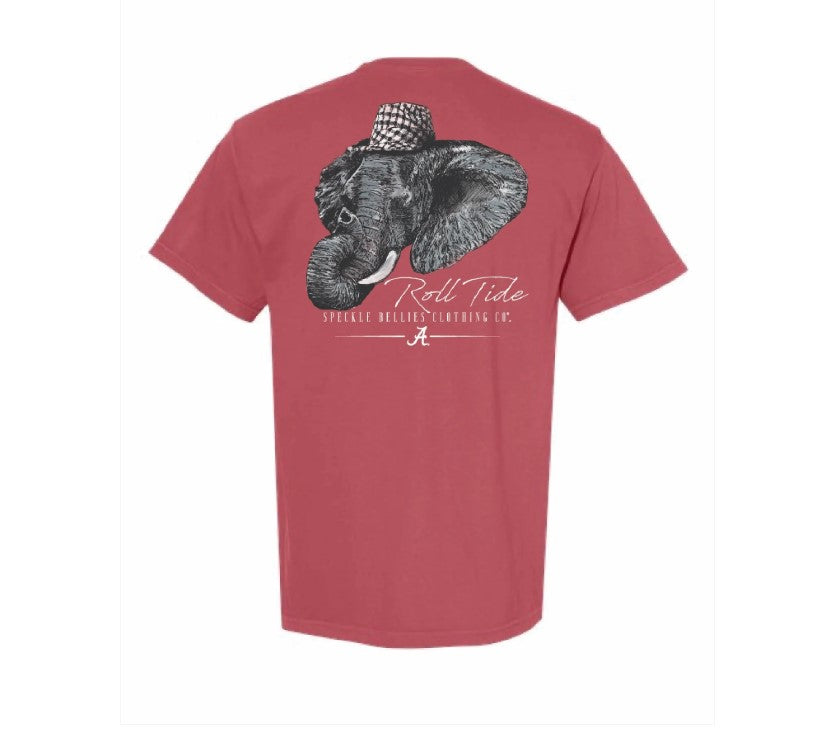 Houndstooth Elephant Tee