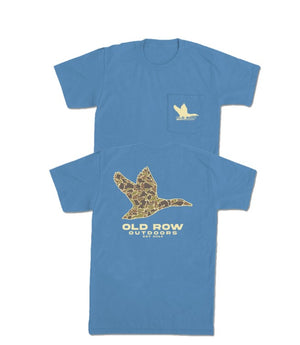 Outdoors Flying Duck Pocket Tee