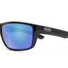 Mayor Sunglasses - Black + Polarized Blue Mirror Lens