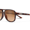 Sandy Sunglasses - Tortoise + Polarized Brown Gradient Lens