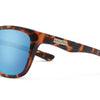 Topsail Sunglasses - Matte Tortoise + Polarized Aqua Mirror Lens