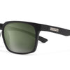 Hundo Sunglasses - Black/Polarized Gray Green