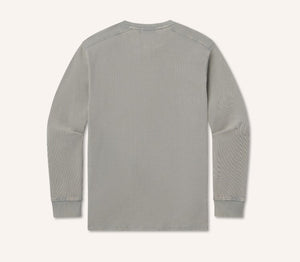 Seawash Vintage Waffle Henley Long Sleeve