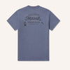 Fly Line Wader Tee - Slate