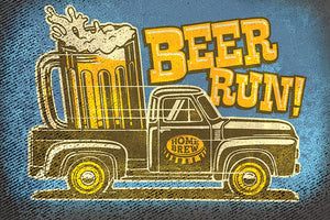 Beer Run Signs