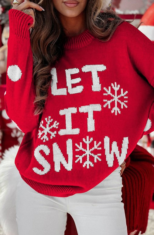 Let It Snow Sweater