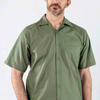 Morro Bay Camp Collar Shirt - Dark Olive