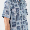 Charleston Slub Shirt - Blue Palms
