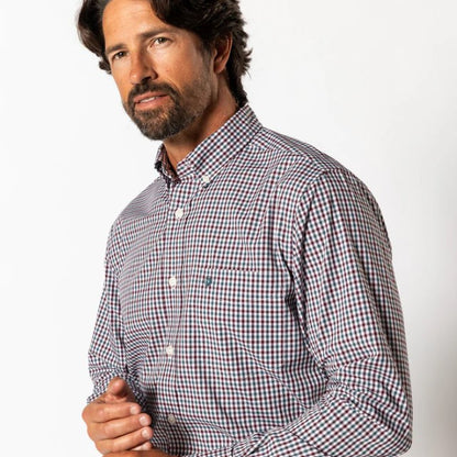 Performance Poplin Sport Shirt Merill Gingham