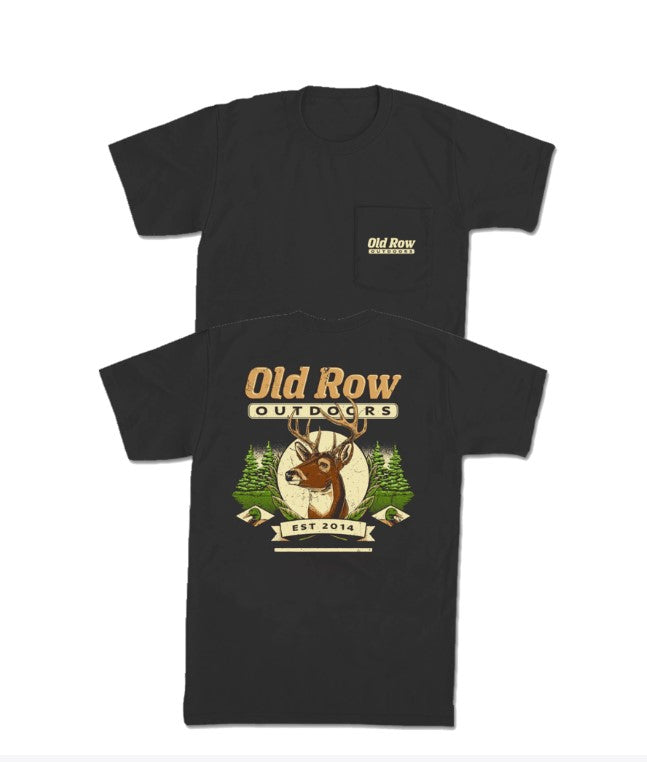 Outdoors Deer Pocket Tee