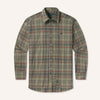 Barnstable Lines Performance Dress Shirt - Sage & Navy
