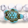 Journey Turtle Bracelet - White Howlite