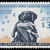 Metal Duck Stamp Sign Medium - 1960 Dog