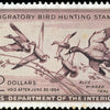 Metal Duck Stamp Sign Medium - 1954 Teal