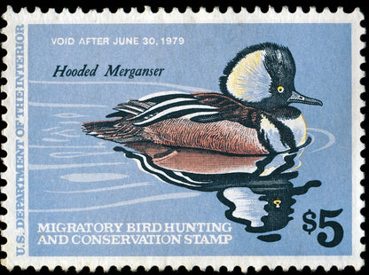 Metal Duck Stamp Sign Small