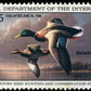 Metal Duck Stamp Sign Medium