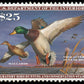 Metal Duck Stamp Sign Medium