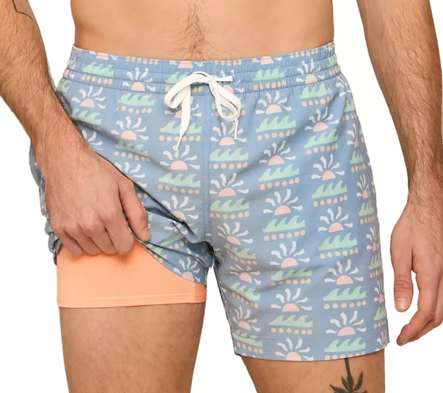 5.5" The Easygoers Lined Swim Trunk