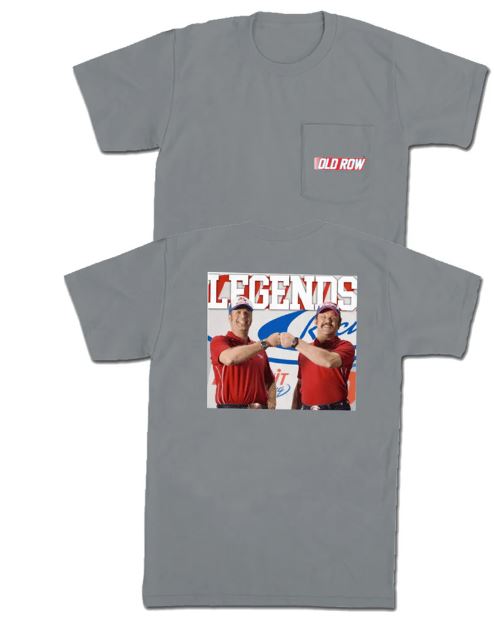 Shake And Bake Pckt Tee - GRANITE