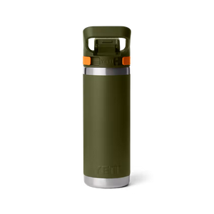 18 Oz Water Bottle w/Color Matched Flip Chug Cap