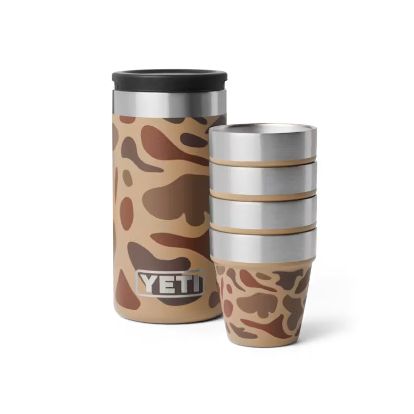 新品 YETI SHOT GLASSES 4個セット カモフラージュ 迷彩 新品 YETI SHOT GLASSES 4個セット カモフラージュ 迷彩