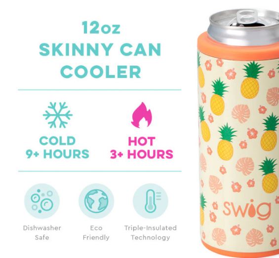 Skinny Can Cooler - PINEAPPL