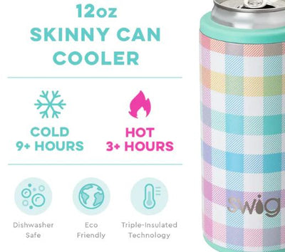 Skinny Can Cooler - PRTPLAID