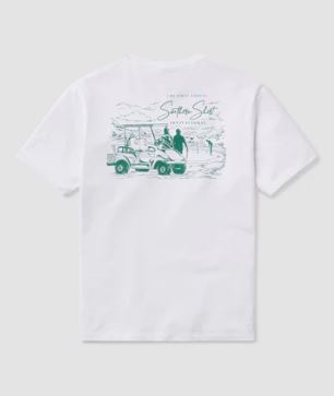 Stay The Course Ss Tee - WHITE
