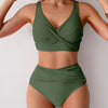 Summer Split Swimsuit - Olive