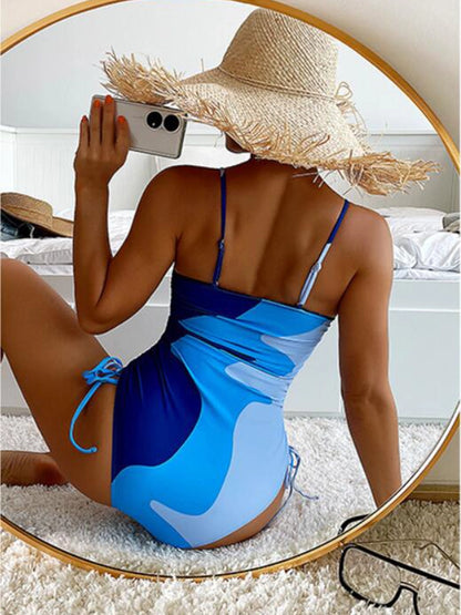 Summer Swirl One Piece Swimsuit