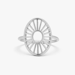 Sunburst Ring - SLVR