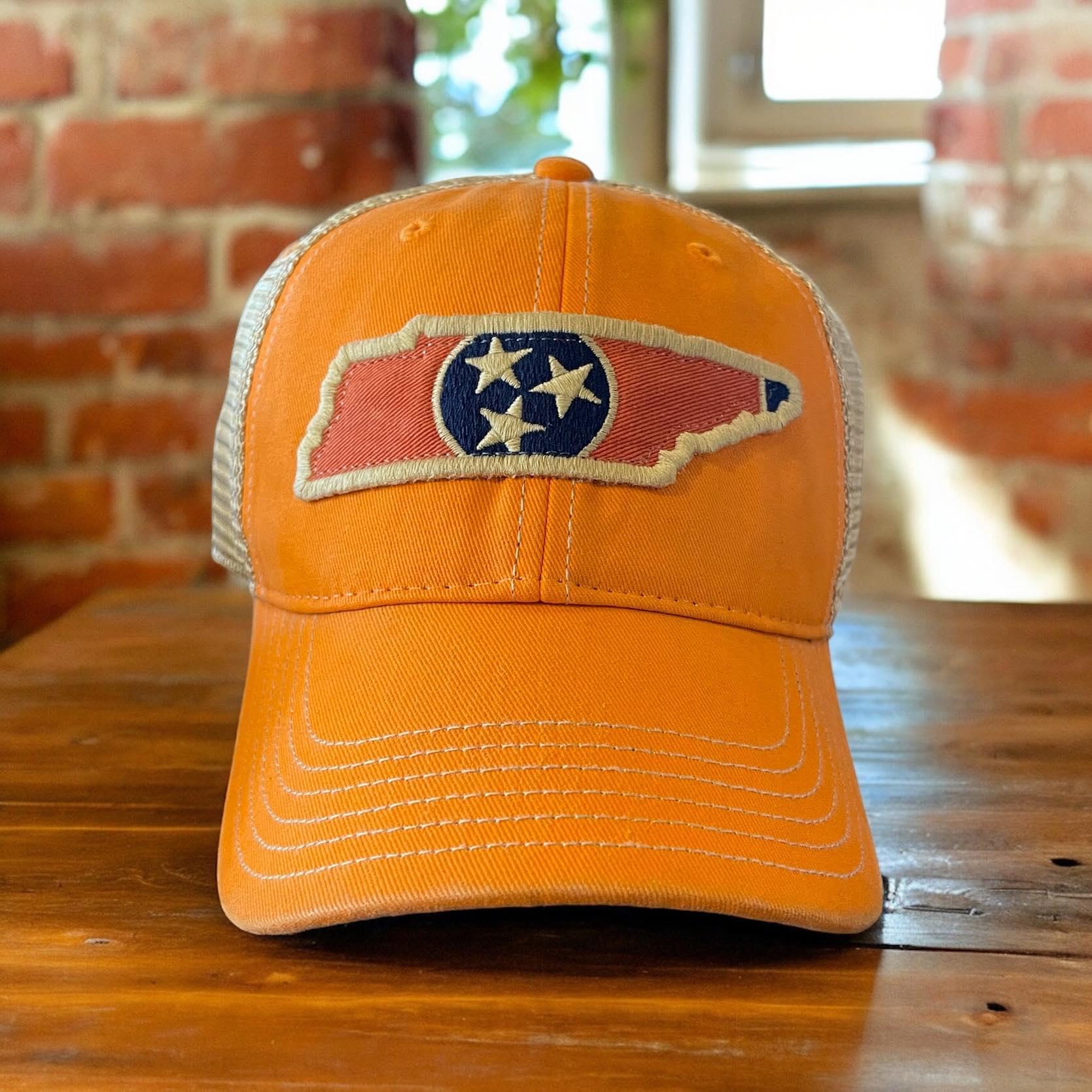 Sy Tn Flag Trucker - ORANGE