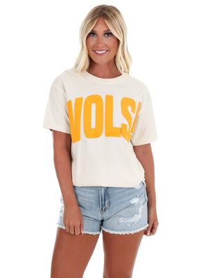 Tennessee Vols Mono Puff Ink Heavyweight Tee