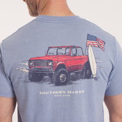 Seawash Tee-American Beach Rodeo