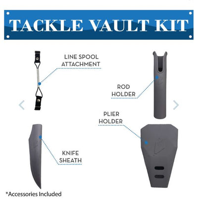 Tack Vault 3700 Kit W/Acc - BLACK