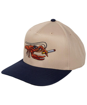 Smoking Crawfish Two Tone Hat