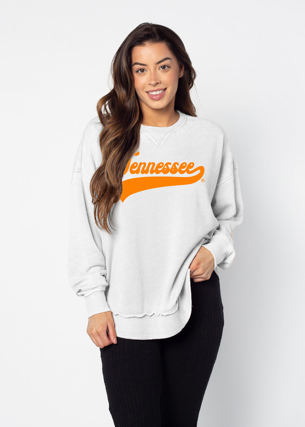 Tennessee Campus Pullover - WHITE