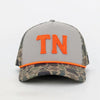 Tennessee Hat - CAMO/GRY