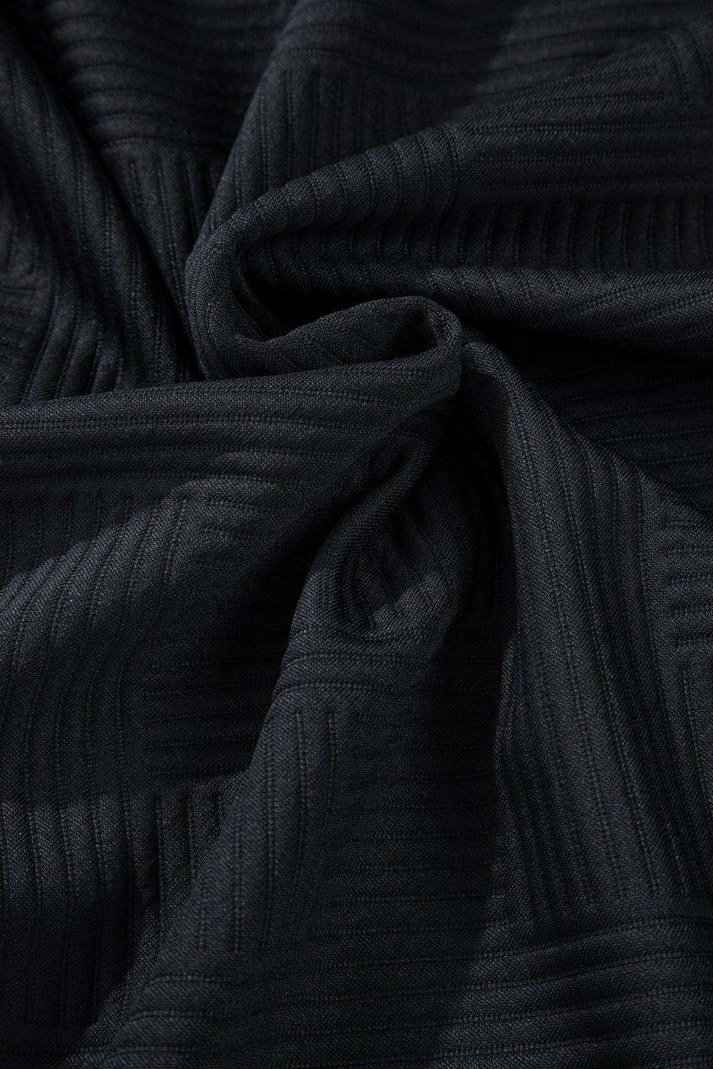 Textured Zippy - BLACK