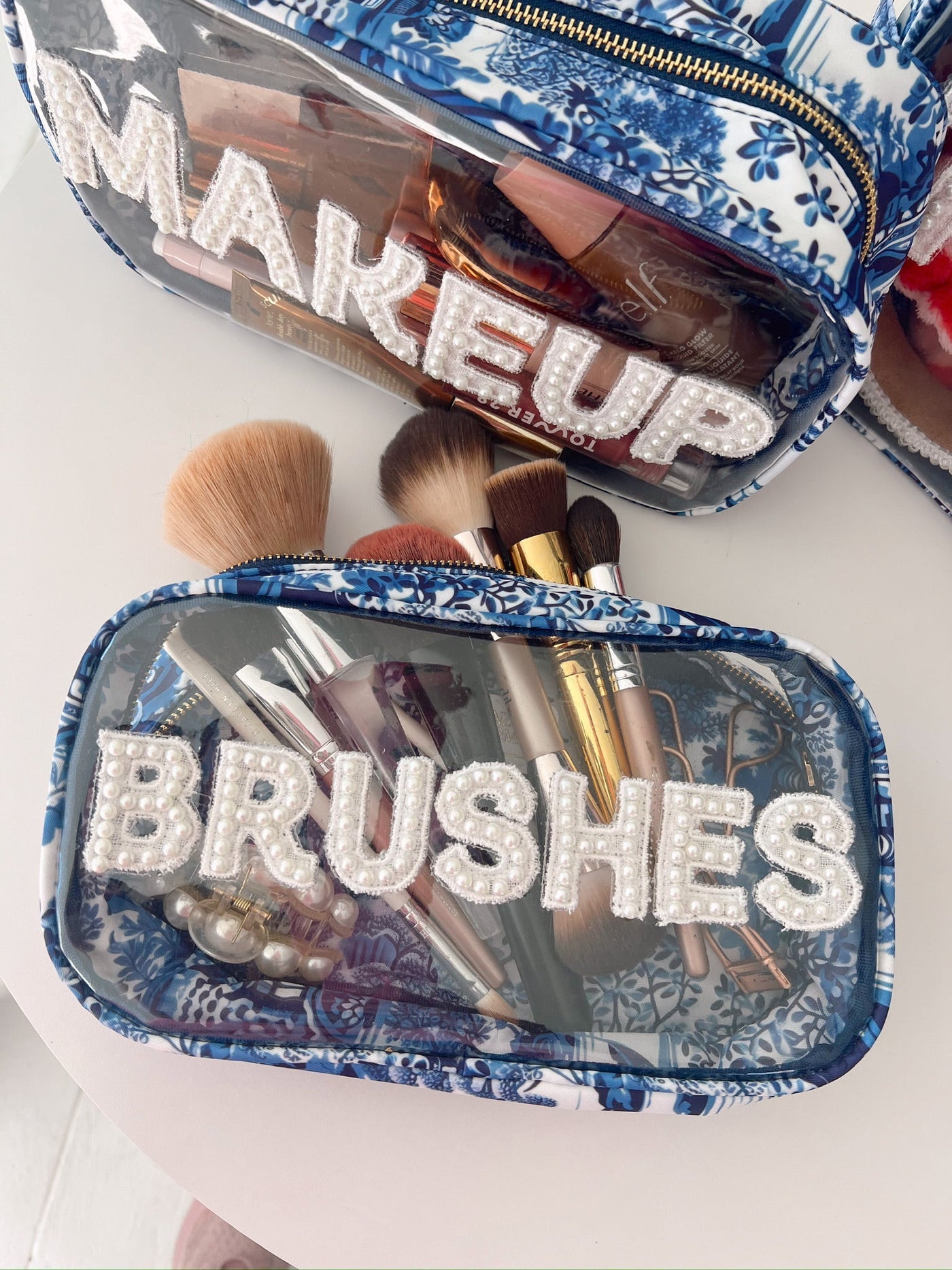 Brushes Med Blue Willow