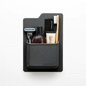 The James - Toiletry Organizer - CHARCOAL