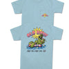 The Party Cactus Pckt Tee - CHAMBRAY